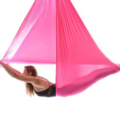 Aerial Yoga in hammocks